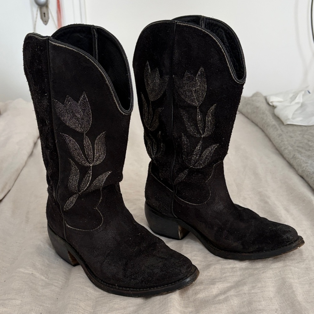 Golden Goose  Western Tulip Cowboy Boot - Picture 8 of 8